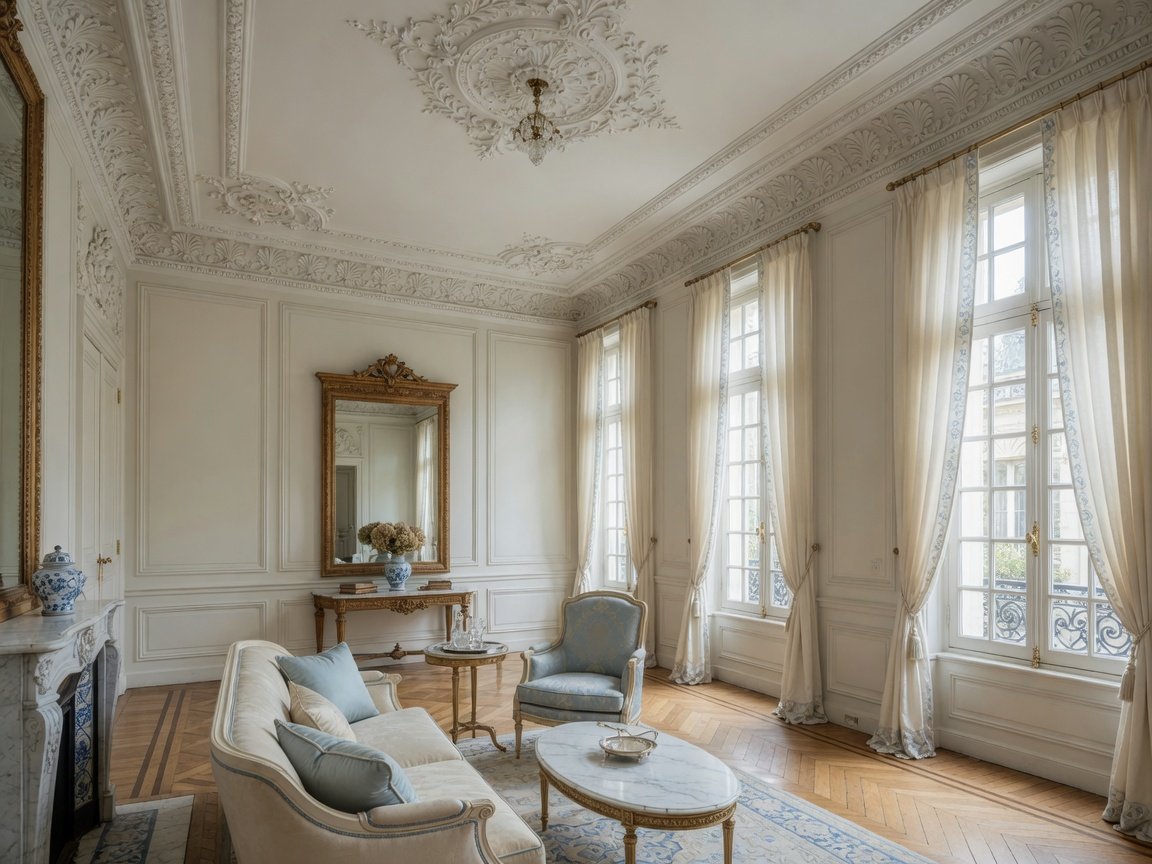 Appartement haussmannien parisien