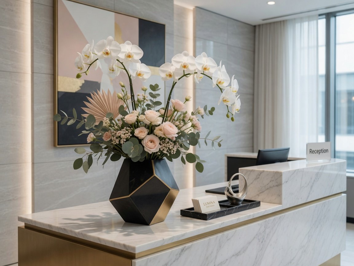 Composition florale professionnelle